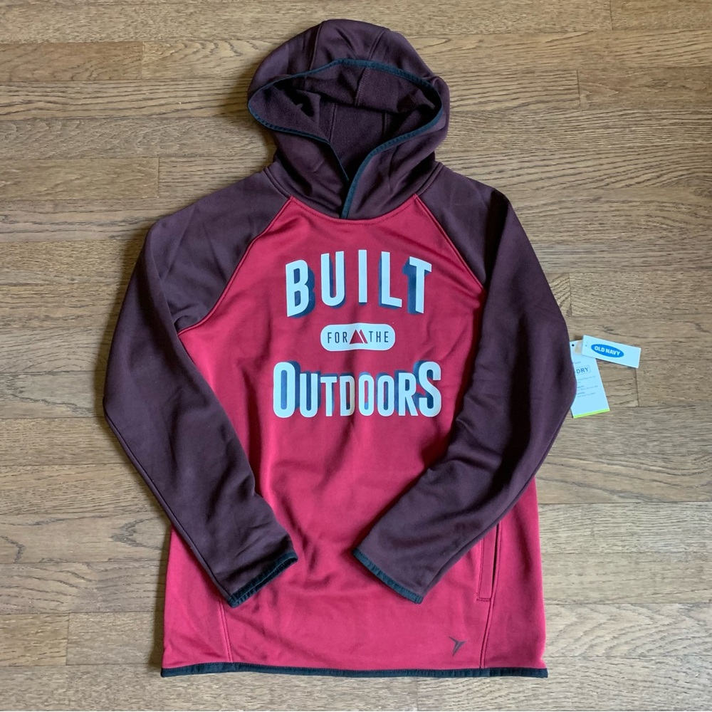 Youth Old Navy Active Go-Dry Hoodie